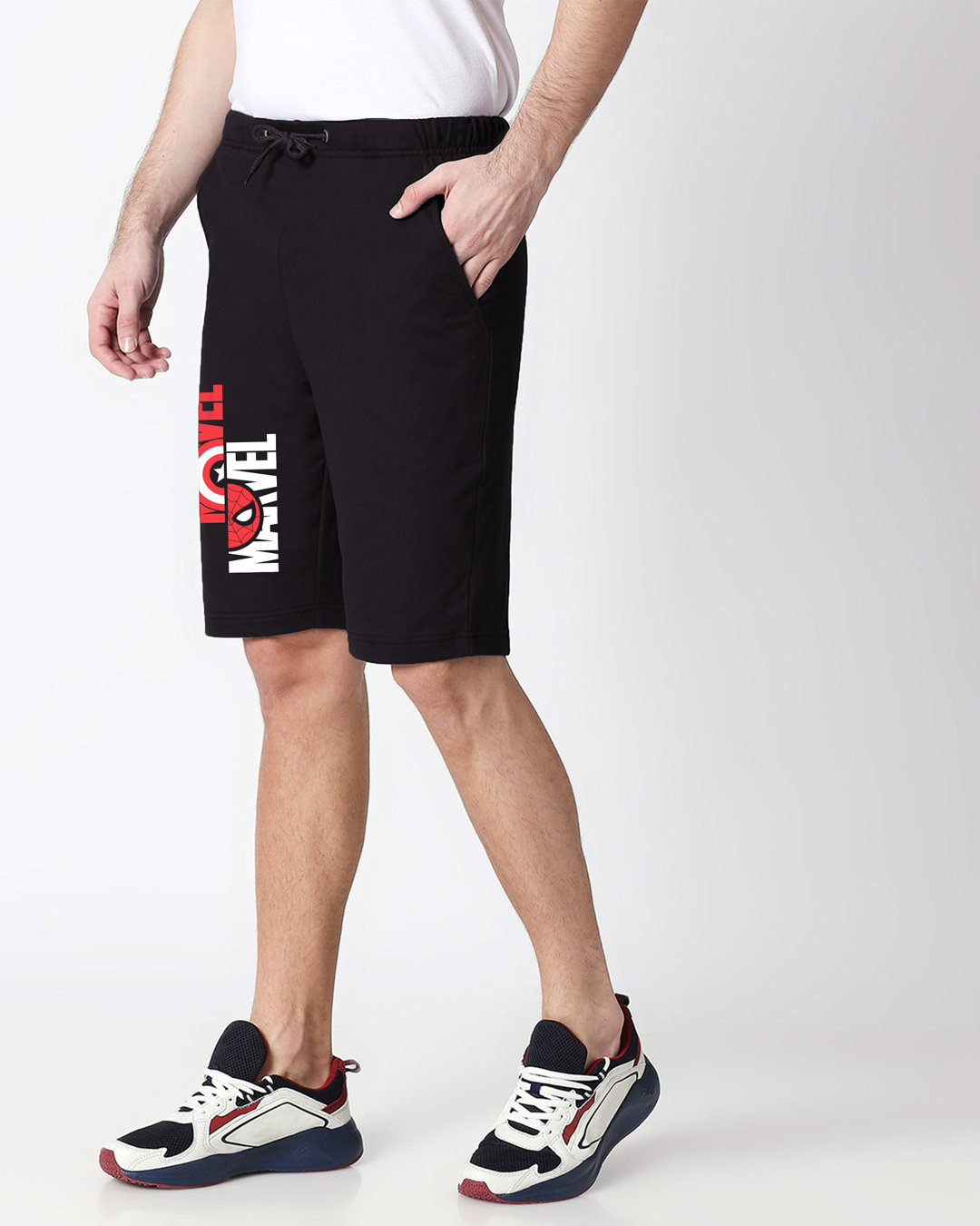 Shop Marvel Dual Casual Shorts (AVL)-Back