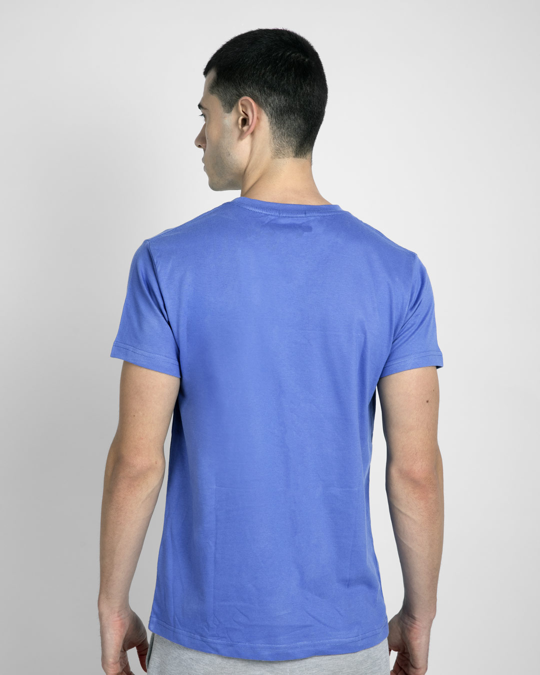 Shop Marvel Logo Ver 2 Half Sleeve T-Shirt (AVL)-Back