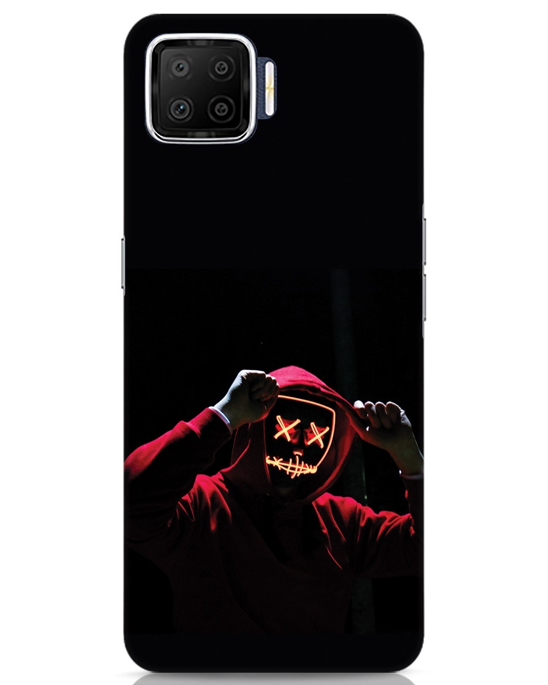 Buy Mask Man Oppo F17 Mobile Cover Online in India at Bewakoof