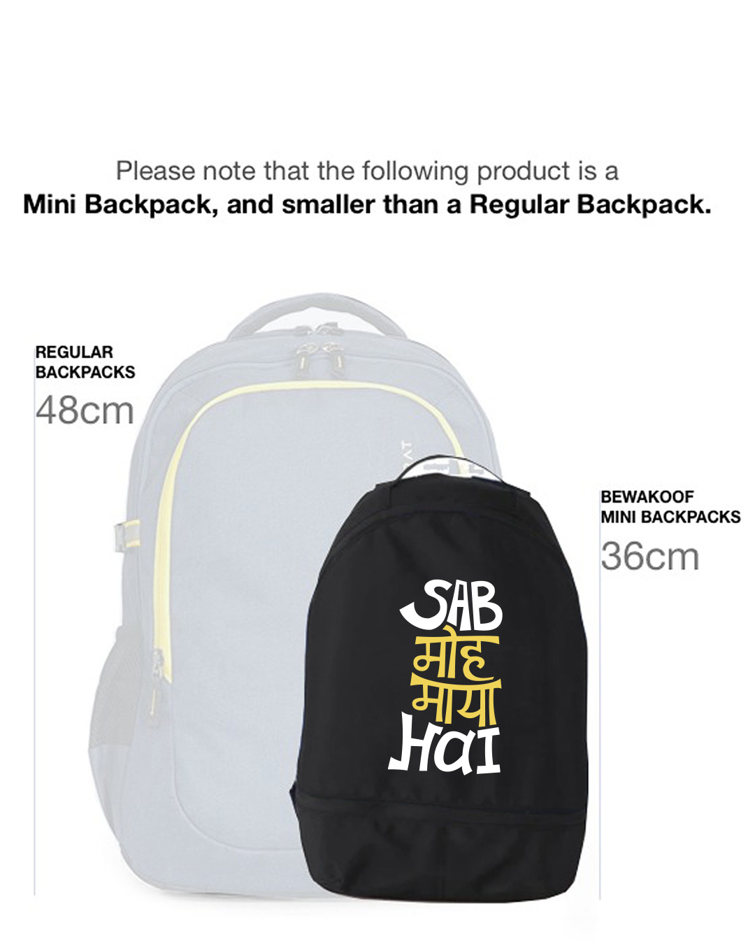 Shop Maya Moh Small Backpack-Back