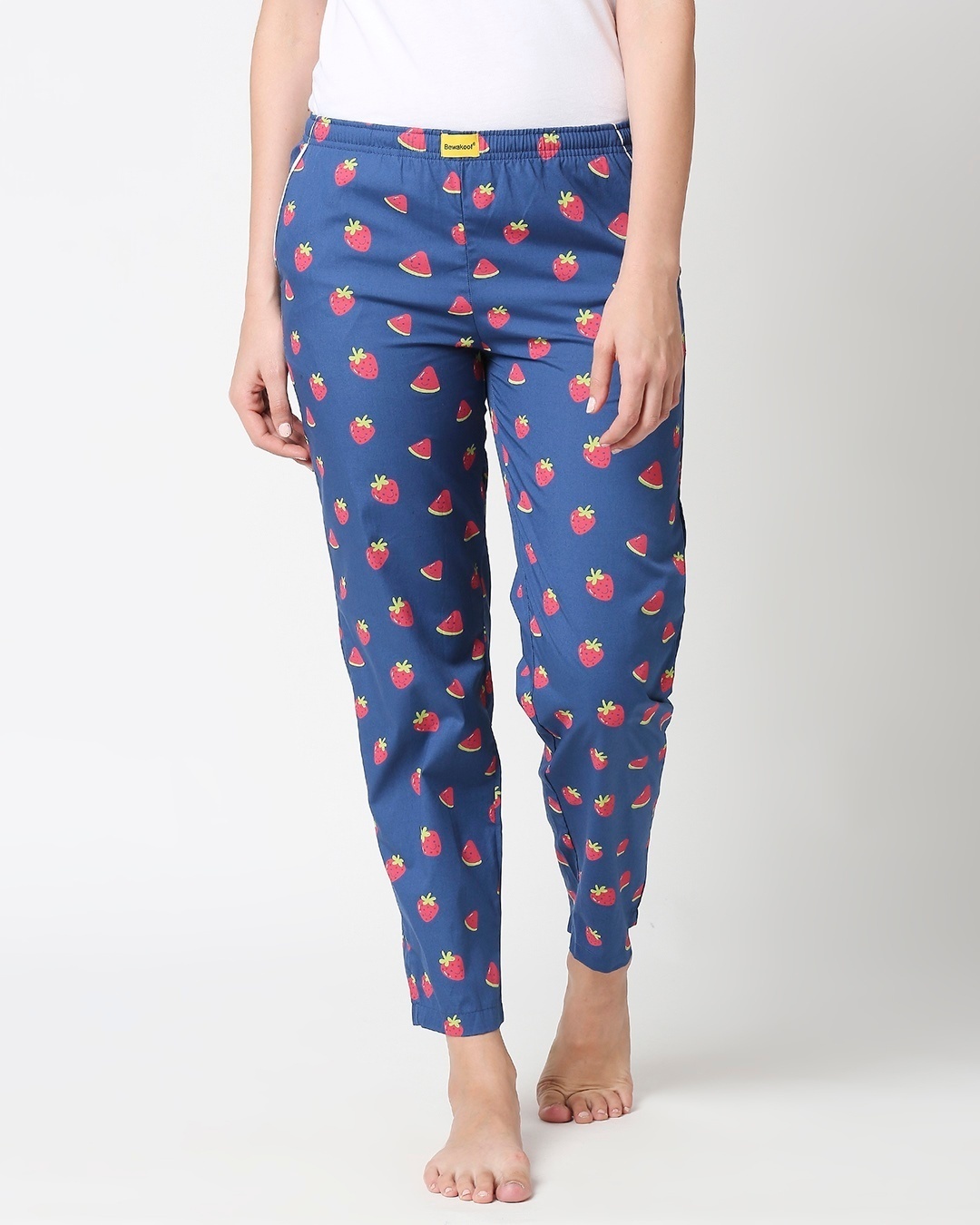Shop Melon & Berries All Over Printed Pyjamas-Back