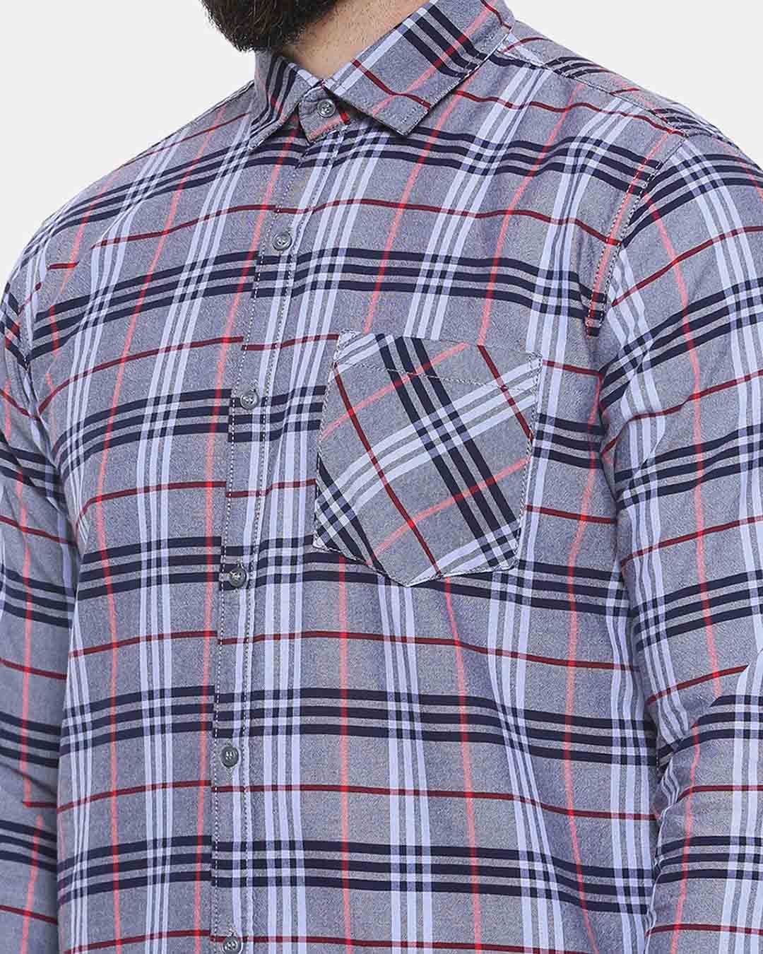 Trends Spread Casual Shirt for Men grey 