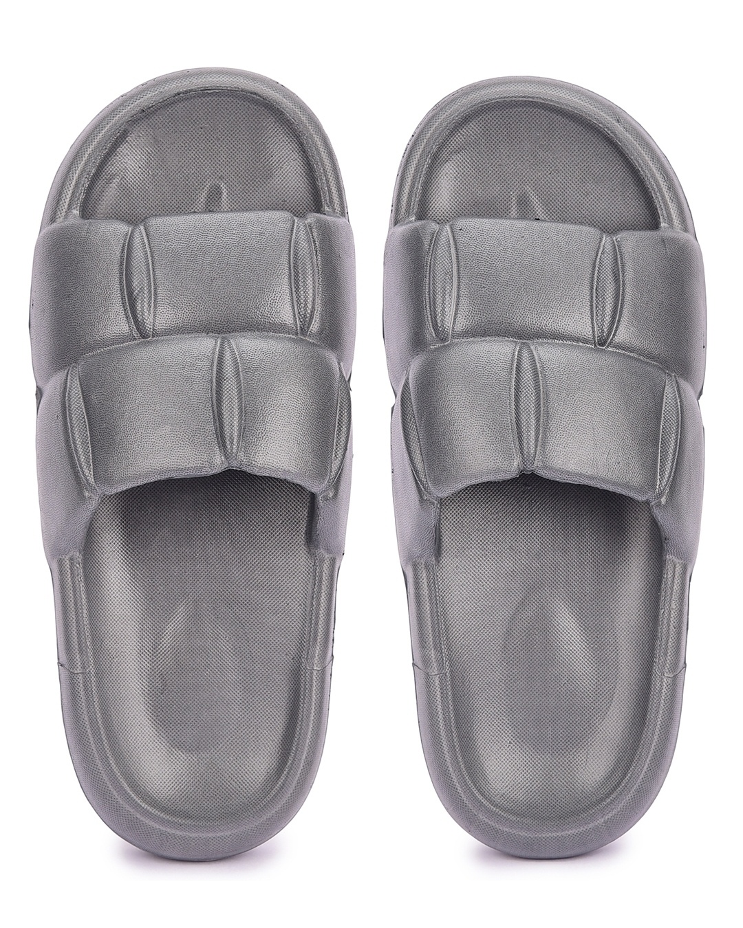mens grey nike sliders