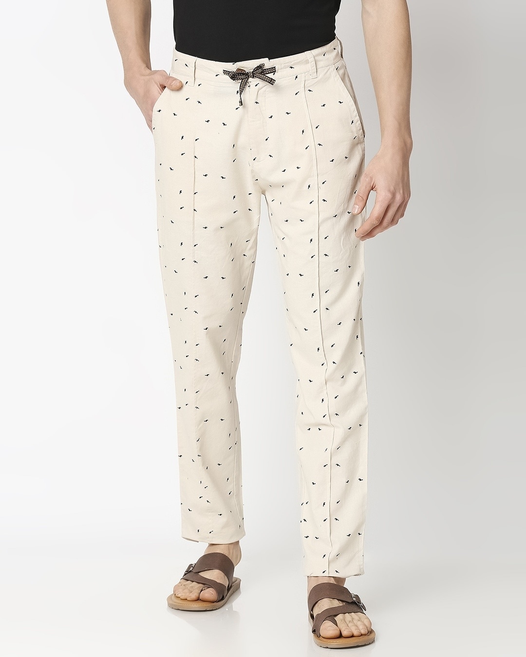 Shop Men's All Over Printed Indo Fusion Pants-Back