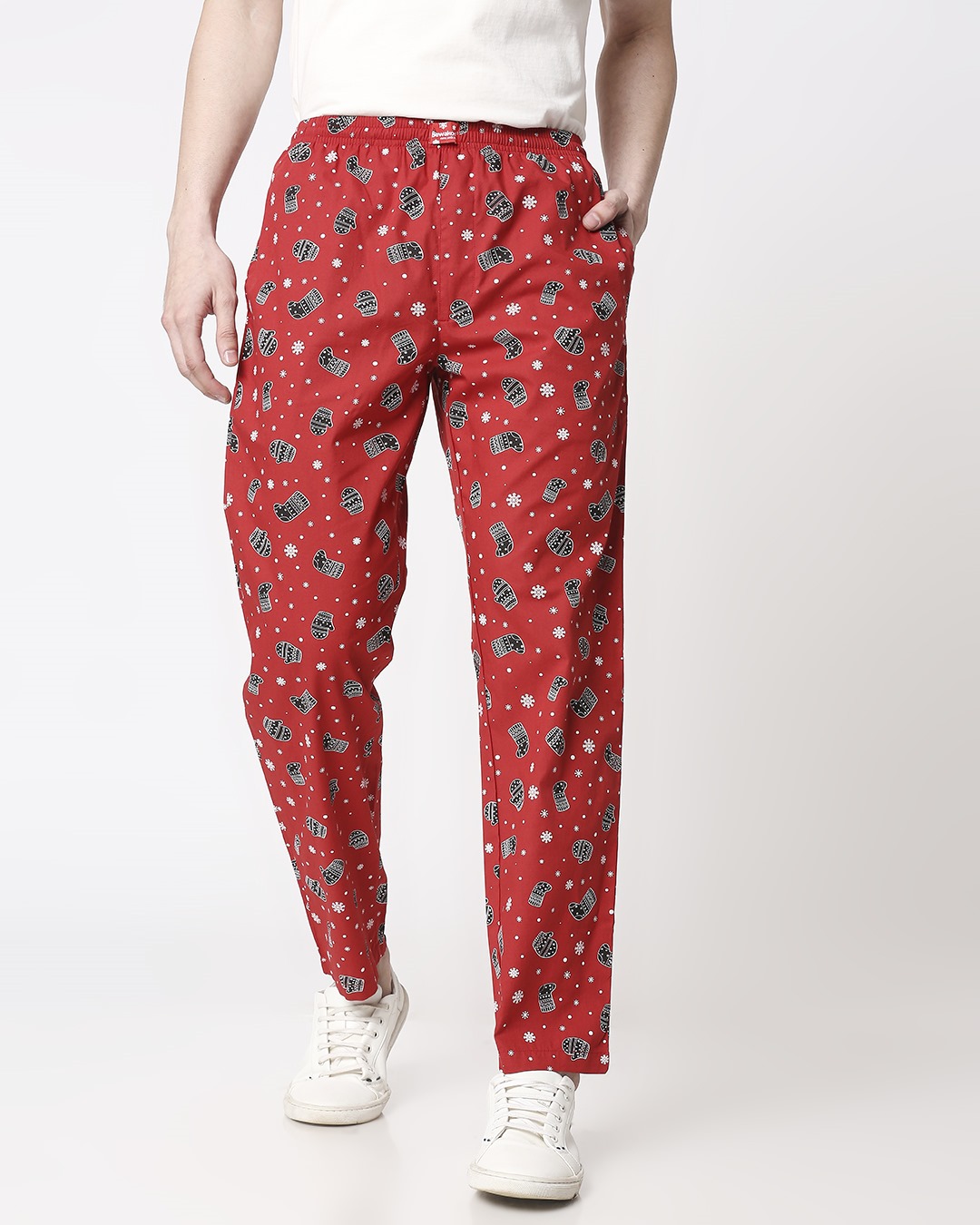 Shop Men's All Over Printed Pyjamas-Back