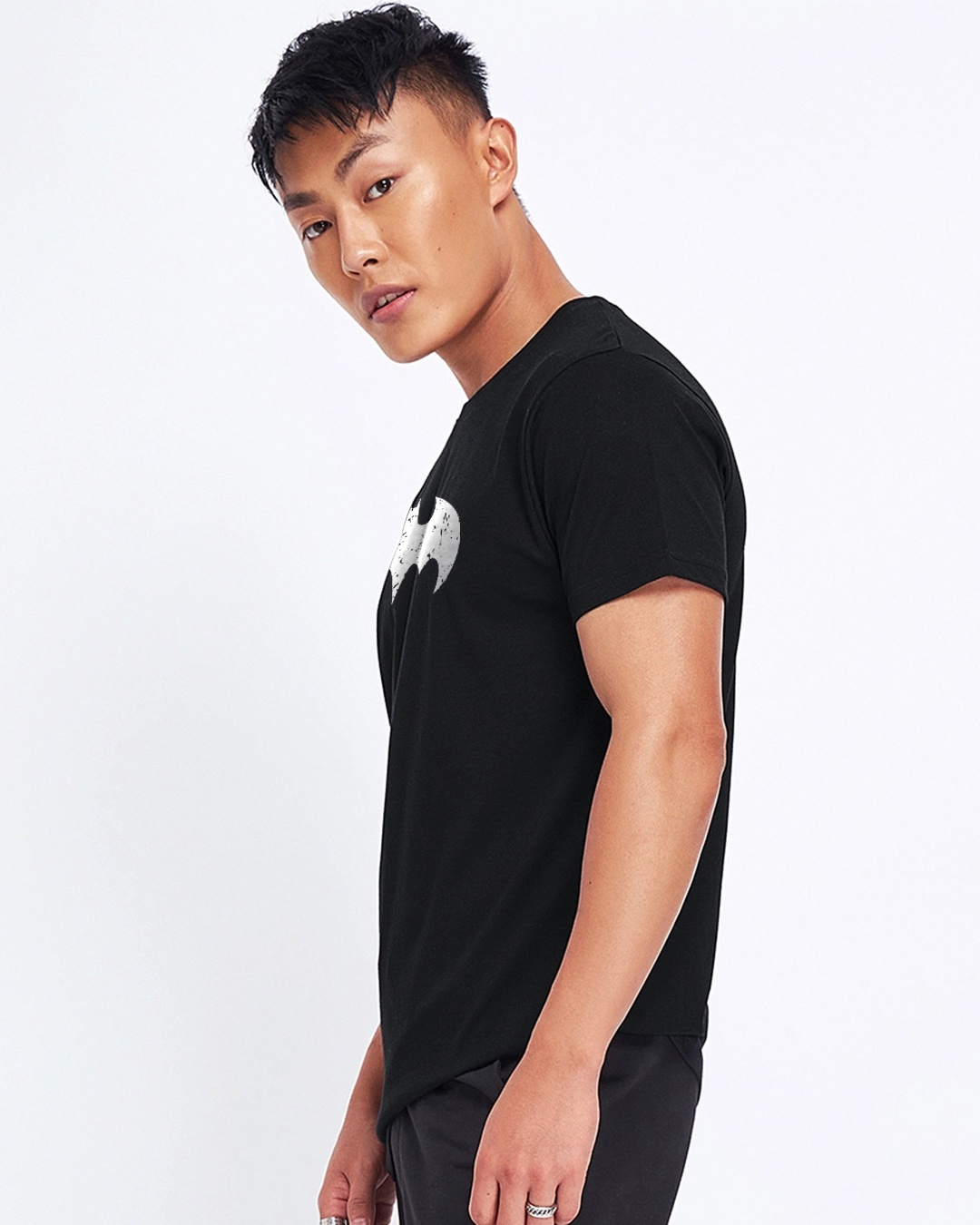 Shop Men's Batman Glow In Dark T-shirt-Back