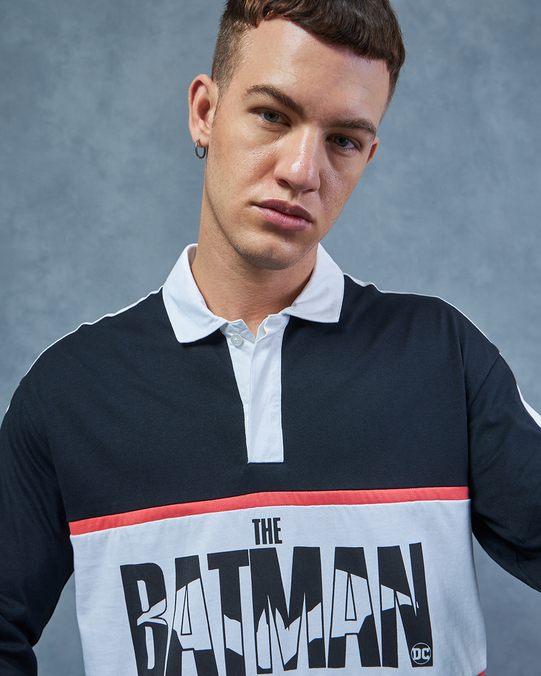 Batman polo t top shirt