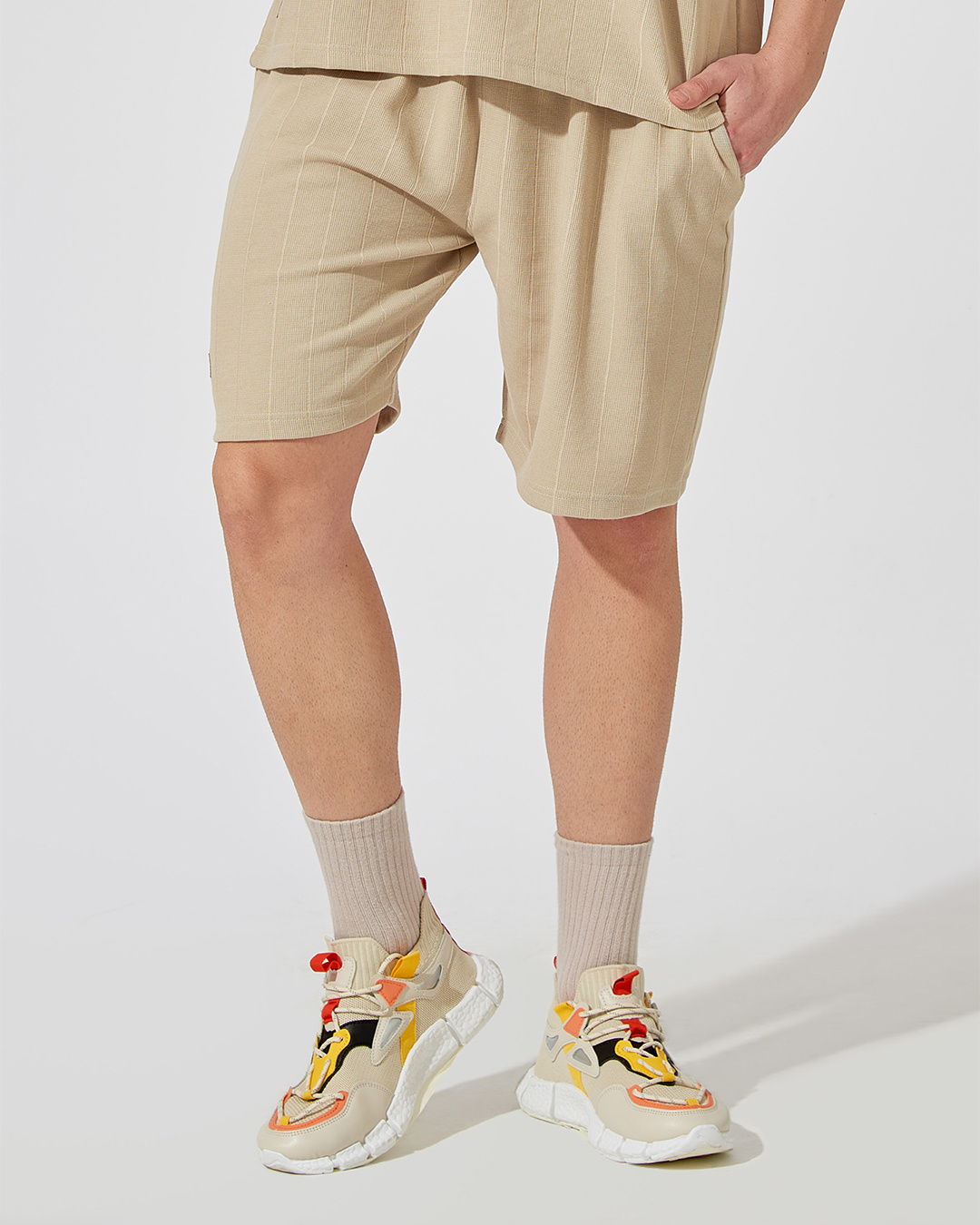 Buy Men's Beige Shorts Online at Bewakoof