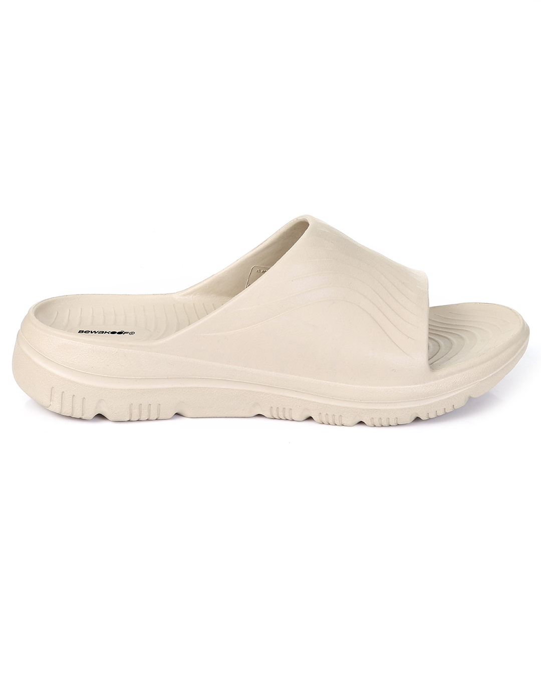 Shop Men's Beige EVA Comfy Sliders-Back