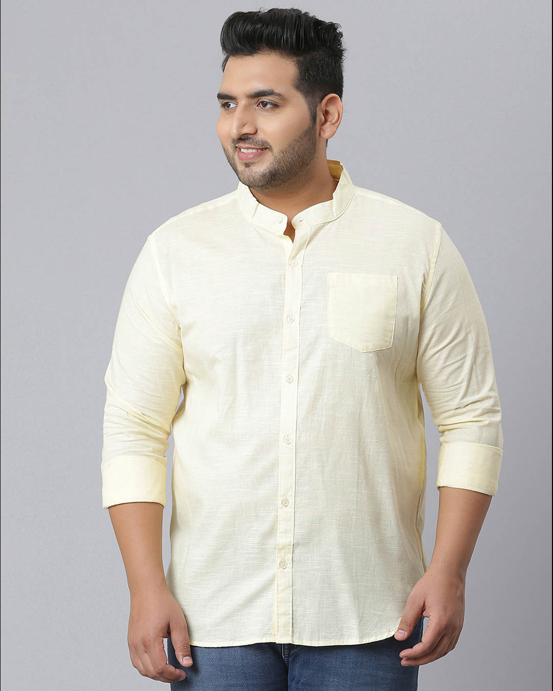 Buy Men's Beige Stylish Full Sleeve Casual Shirt Online at Bewakoof
