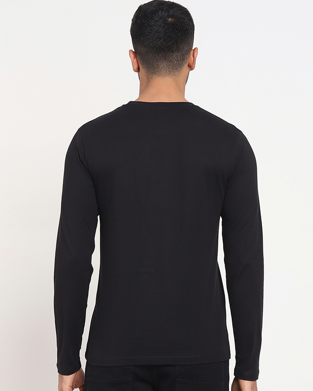Shop Men's Black 1000 Jutsu T-shirt-Back