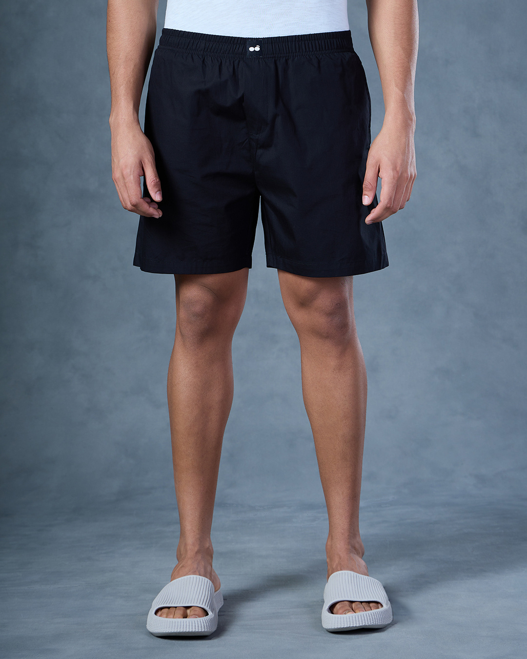 Shop Men's Black Boxers-Back