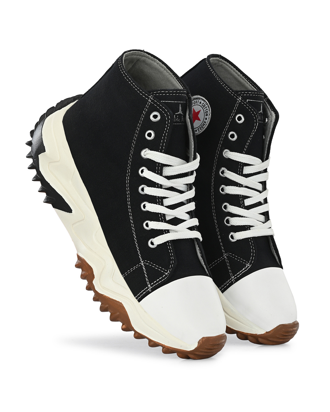 Buy Men's Black Casual Shoes Online in India at Bewakoof
