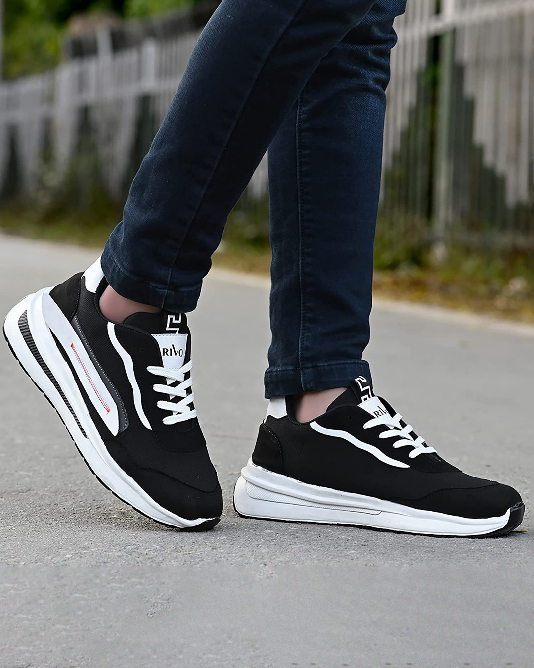 Buy Men's Black Casual Shoes Online in India at Bewakoof