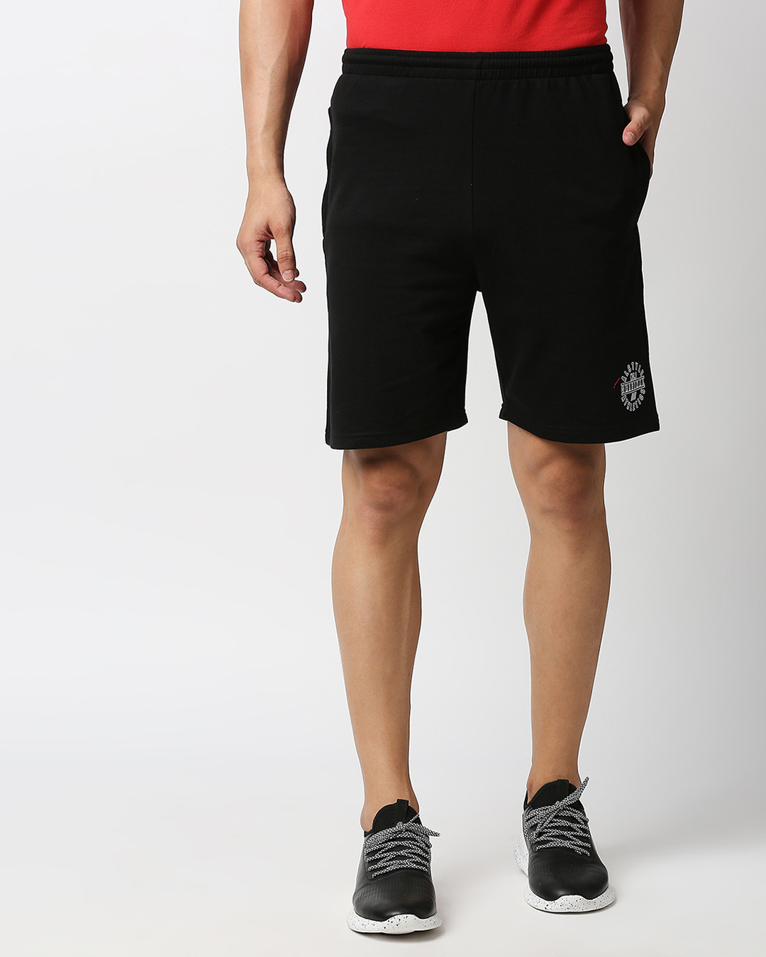 Buy Men's Black Casual Shorts for Men Black Online at Bewakoof