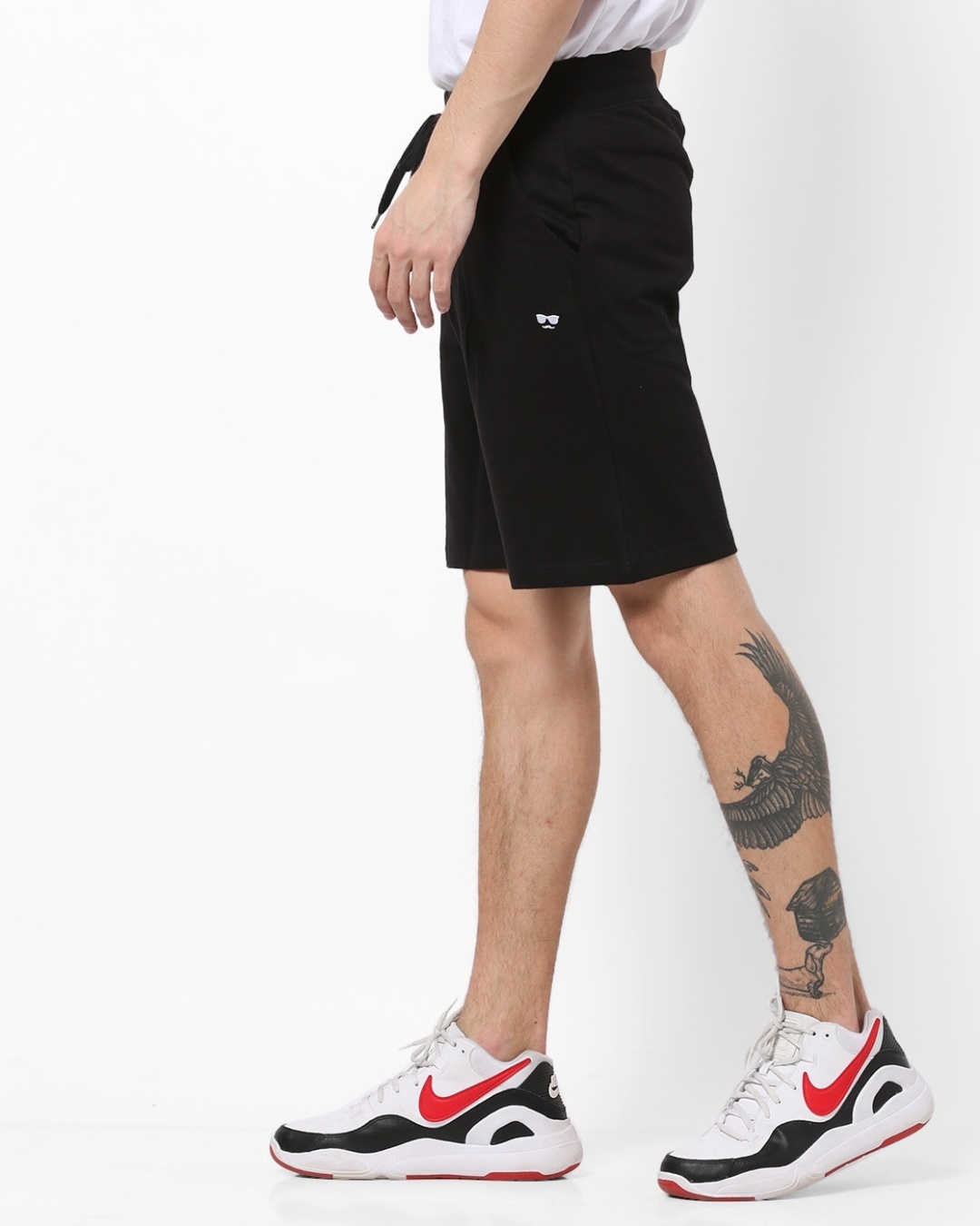 Buy Men's Black Casual Shorts for Men Black Online at Bewakoof