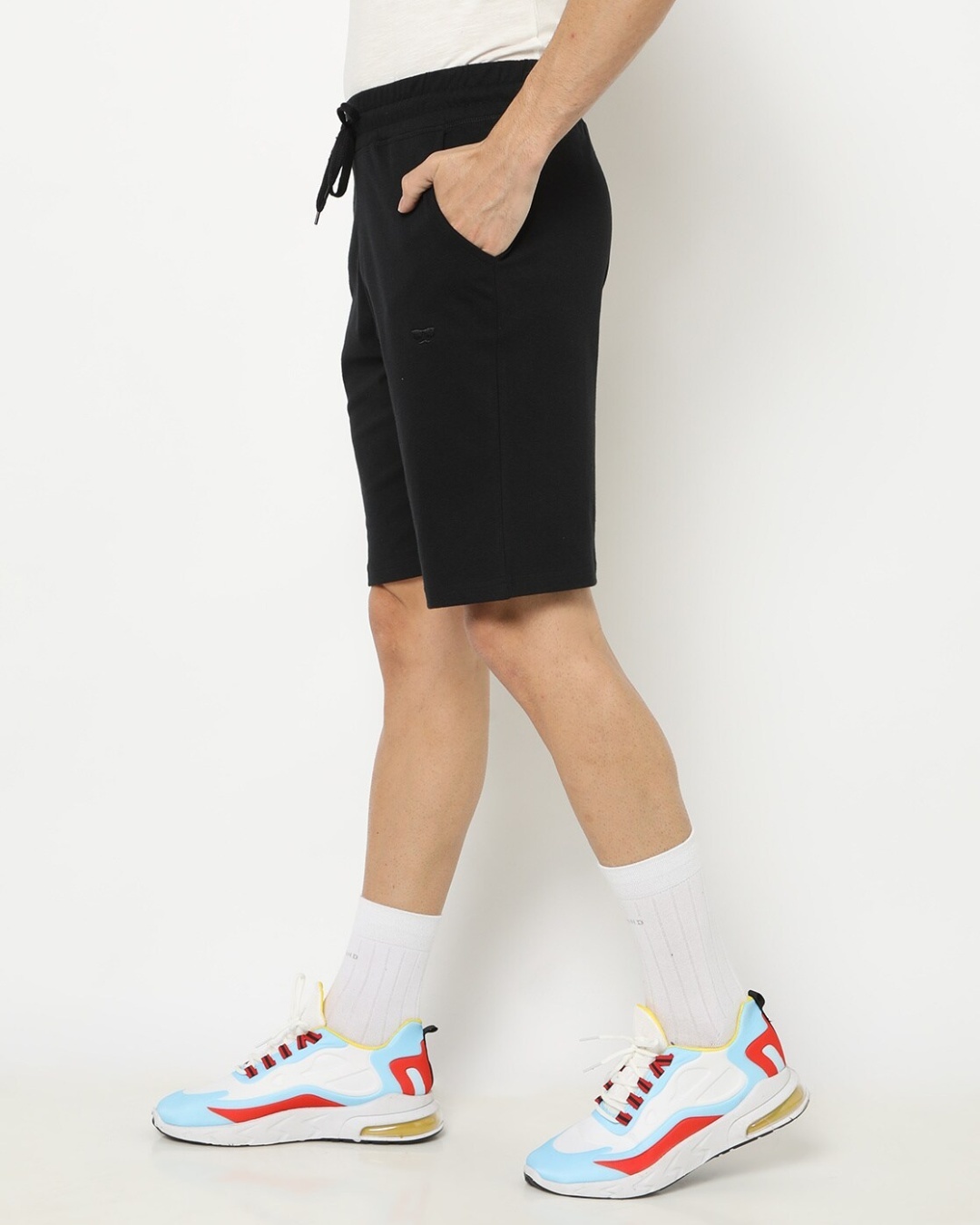 Buy Men's Black Casual Shorts Online at Bewakoof