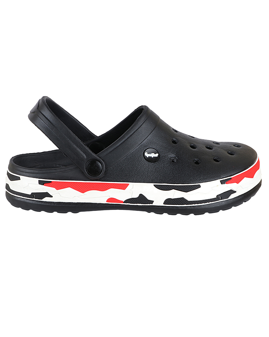 mens black leather clogs