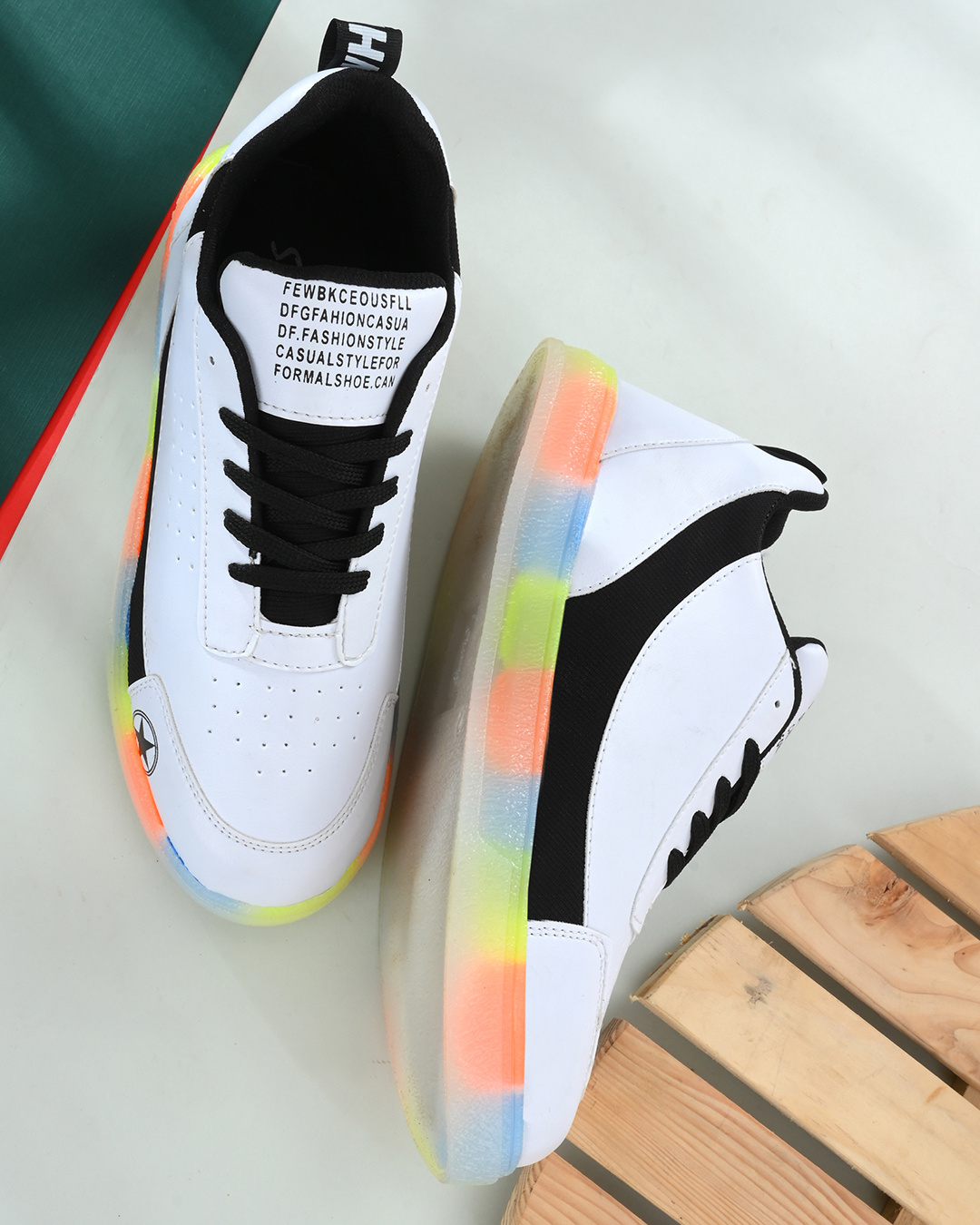 colorblock sneakers