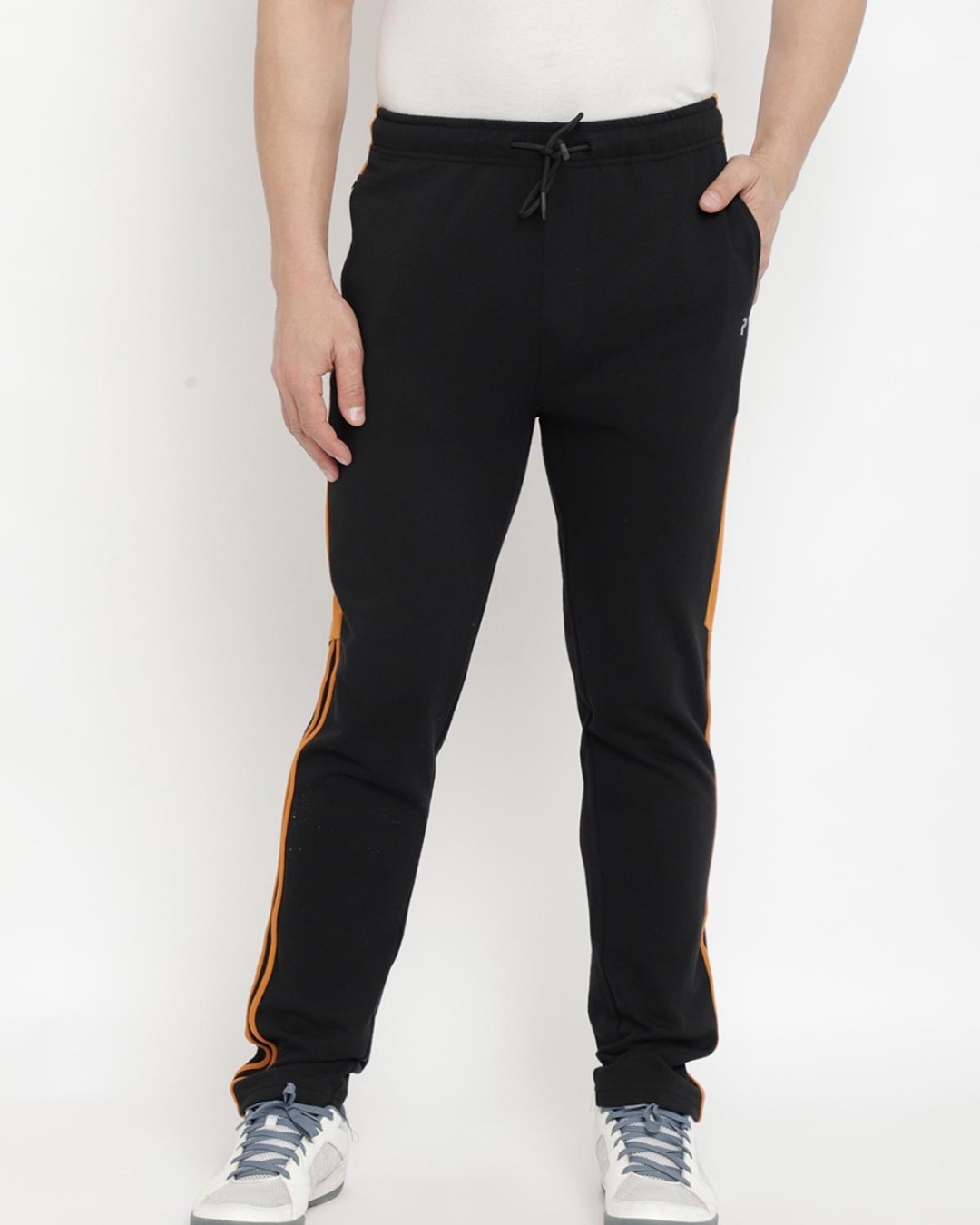 Buy Men's Black Track Pants Online at Bewakoof