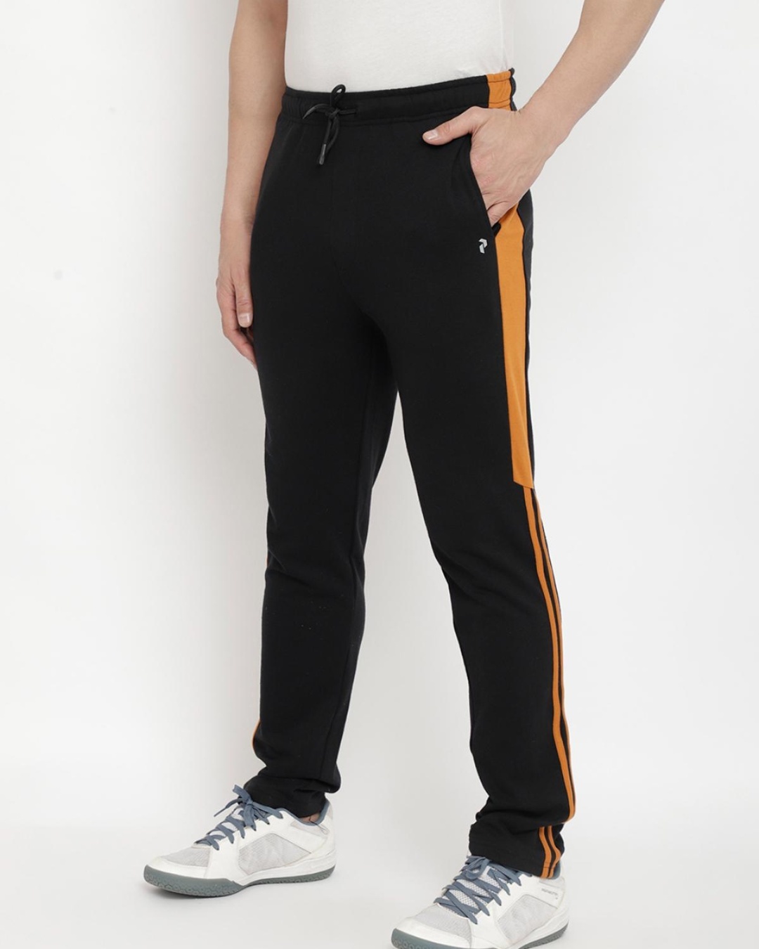 Buy Men's Black Track Pants Online at Bewakoof