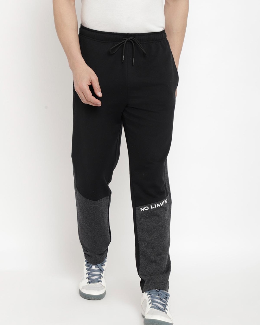 Buy Men's Black Track Pants Online at Bewakoof