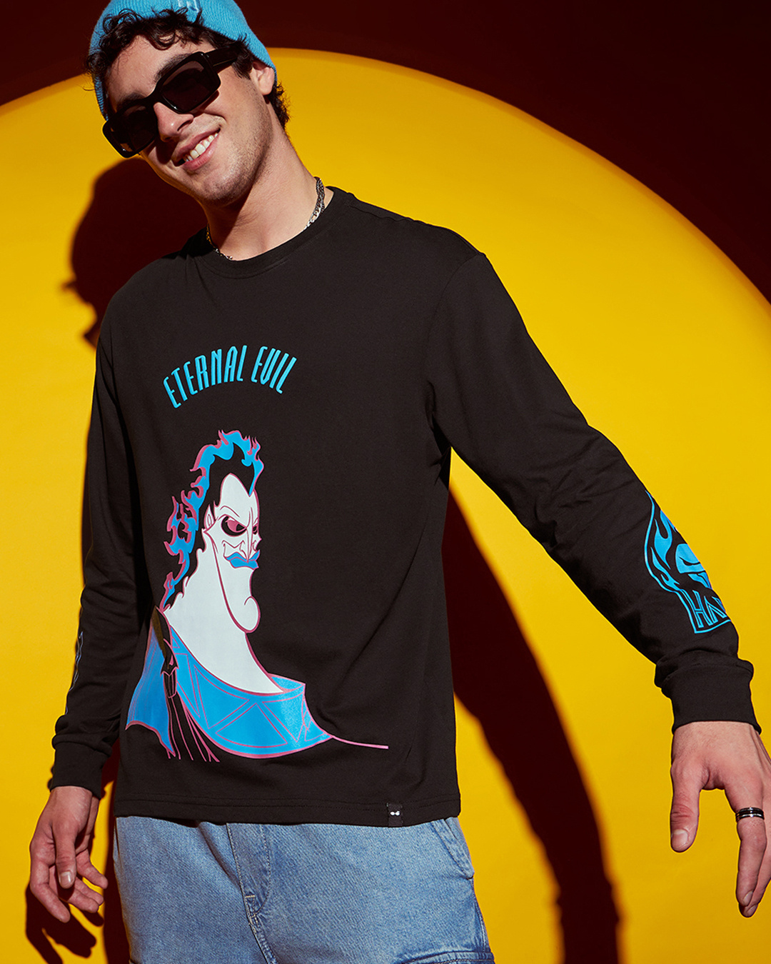 T-shirt Graphic Homme Eternal Combustion Noir - Taille XL, Occasion Très Bon état, Marque Gildan