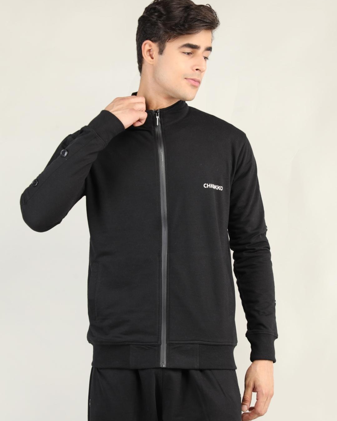 Buy Men's Black Jacket Online at Bewakoof