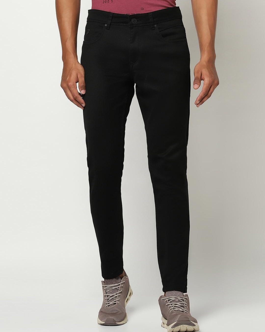 Buy Men's Black Jeans Online at Bewakoof