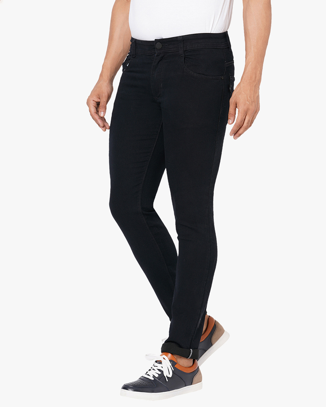 Buy Men's Black Jeans for Men Black Online at Bewakoof