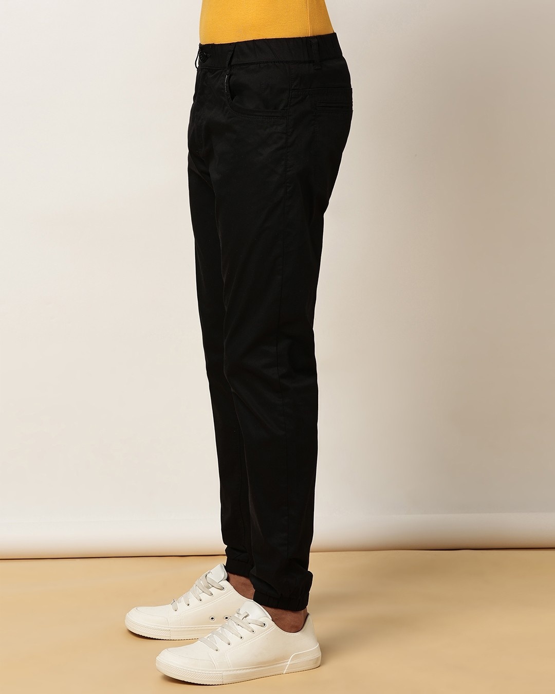 Men Black Joggers Pants