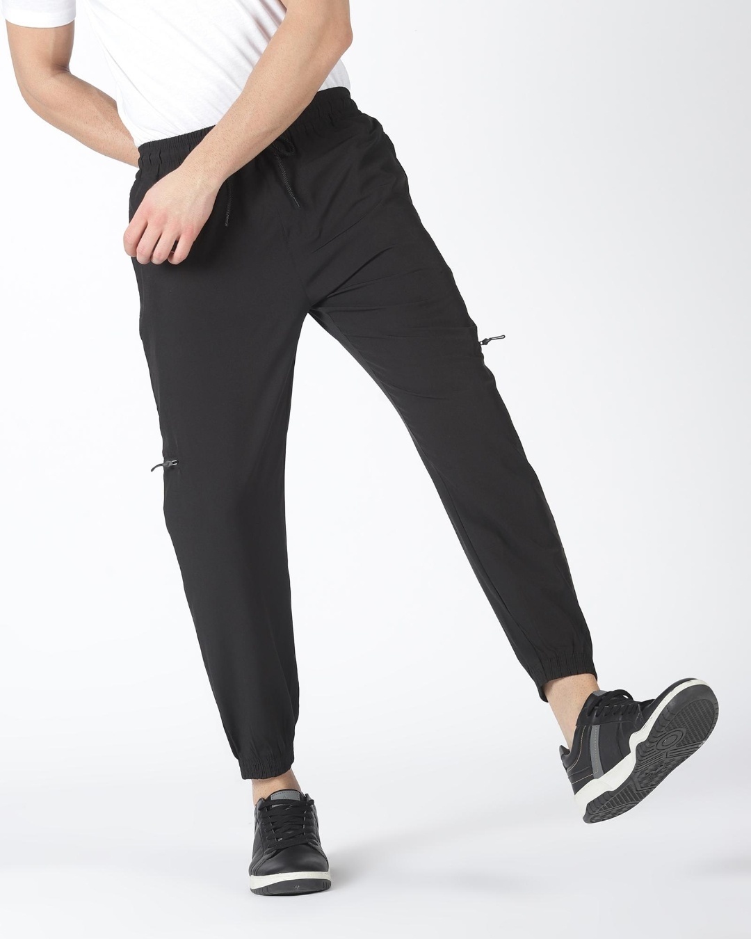 mens black jordan joggers
