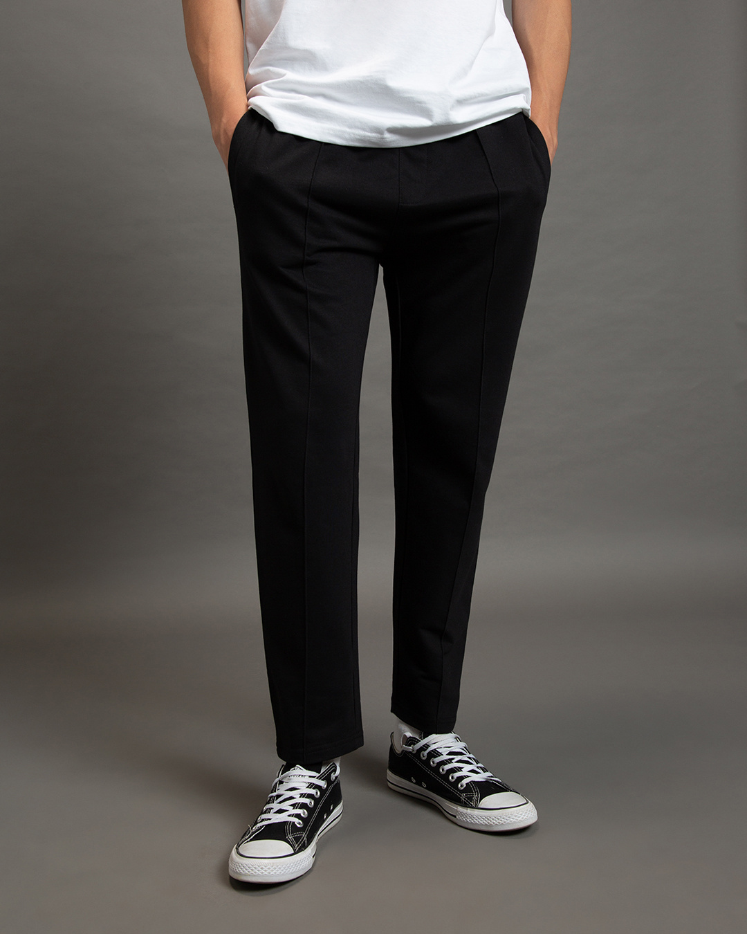 Buy Men's Black Jogger Pants Online at Bewakoof