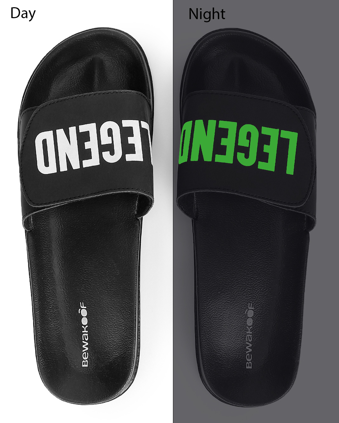 mens velcro slides