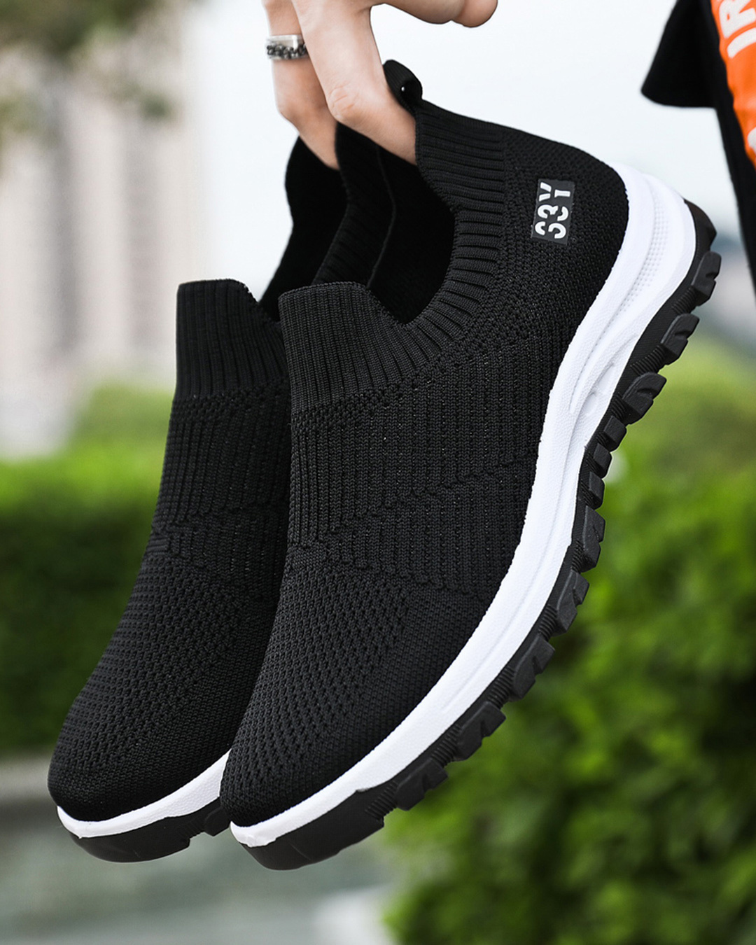 Buy Men's Black Mesh Sneakers Online in India at Bewakoof