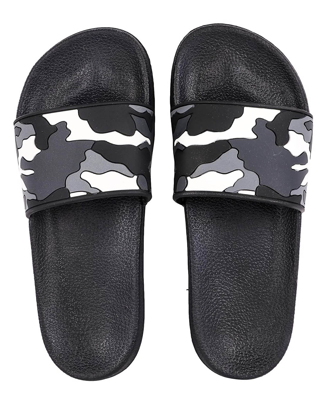 Shop Men's Black Military Flip Flops & Sliders-Back