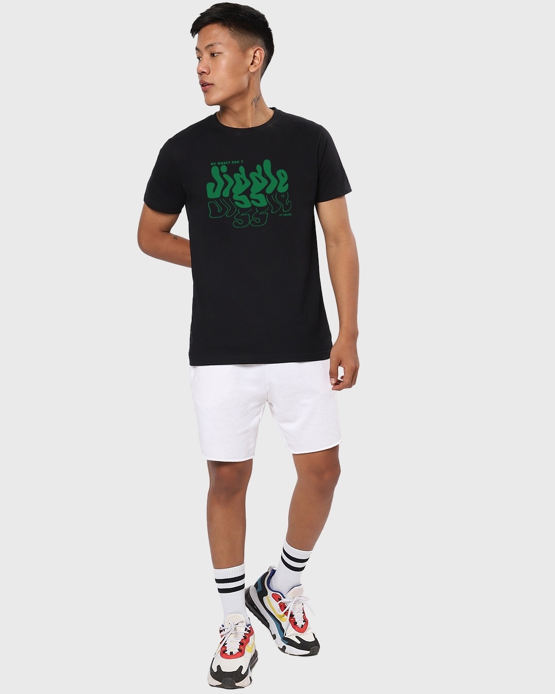 Jiggly Black Men's Graphic T-Shirt – iEDM