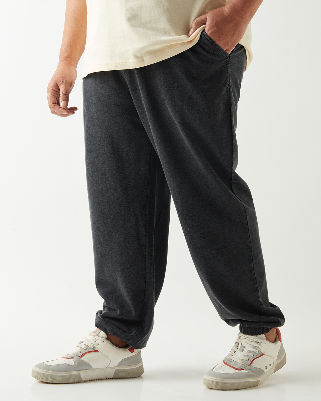 find joy acid wash joggers | lt rose main image 0