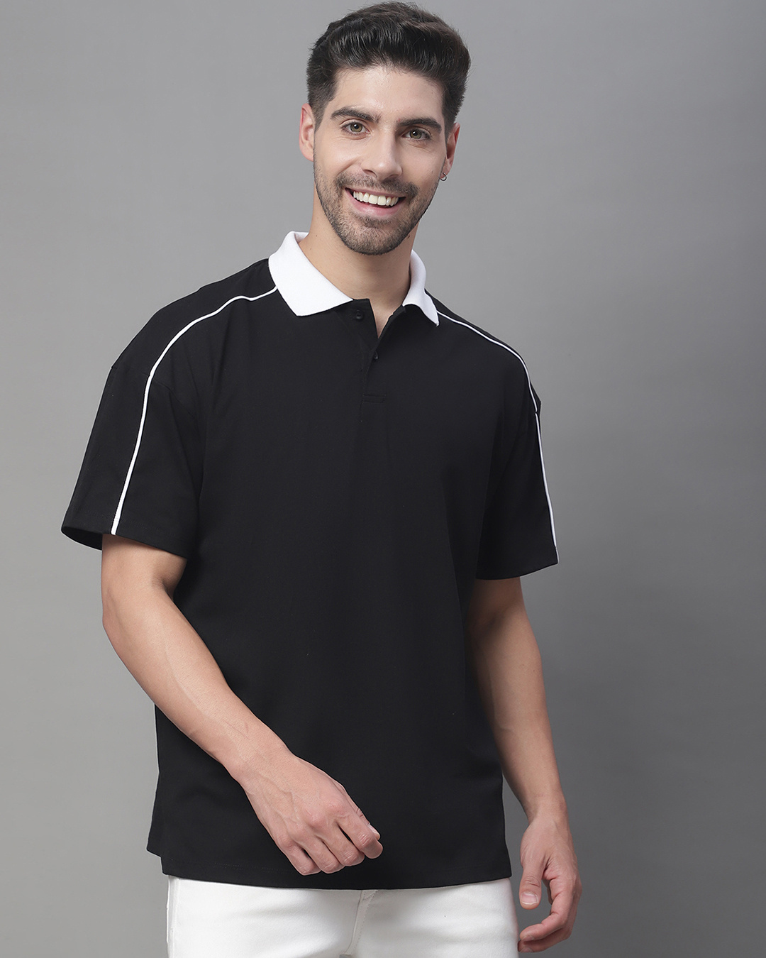 DAVEN T-SHIRT OVERSIZED MEN BLACK
