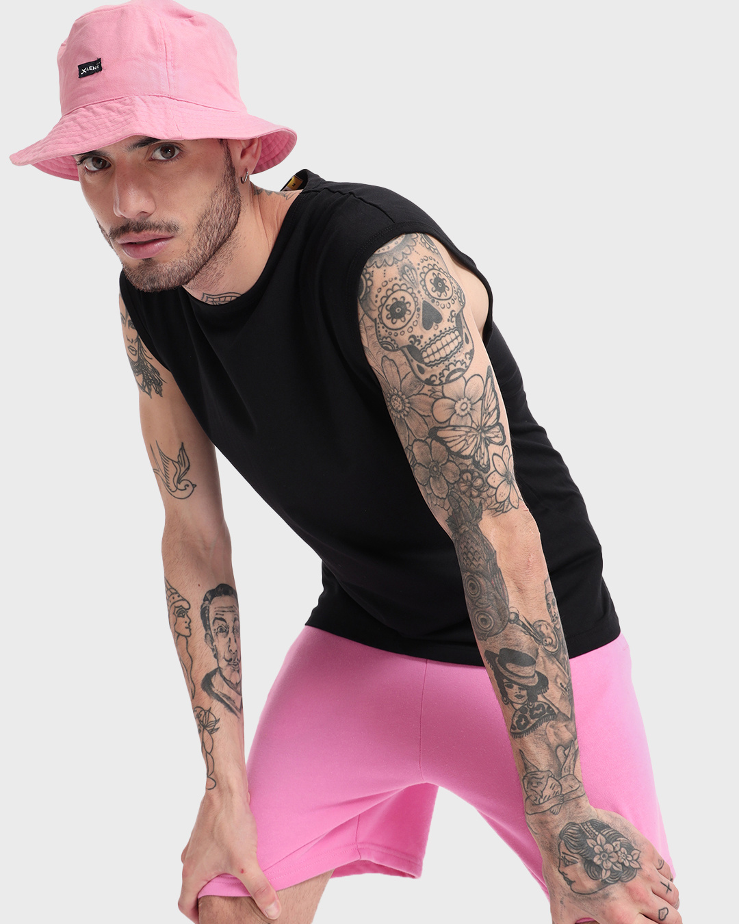 Buy Men's Black Oversized Vest Online at Bewakoof