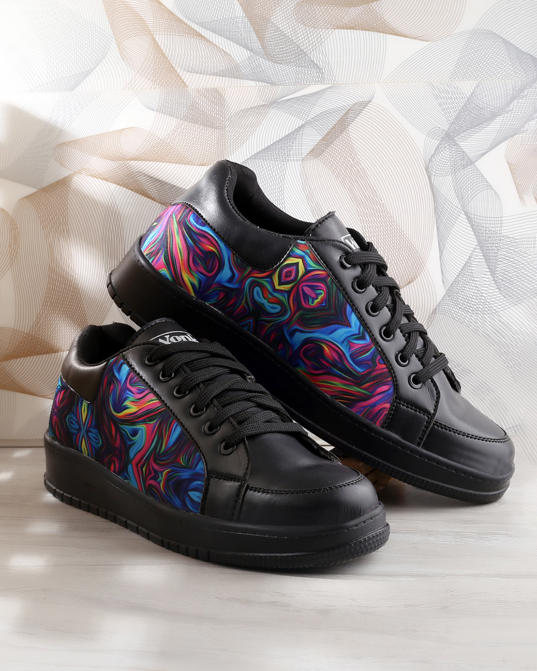 mens black sneakers on sale