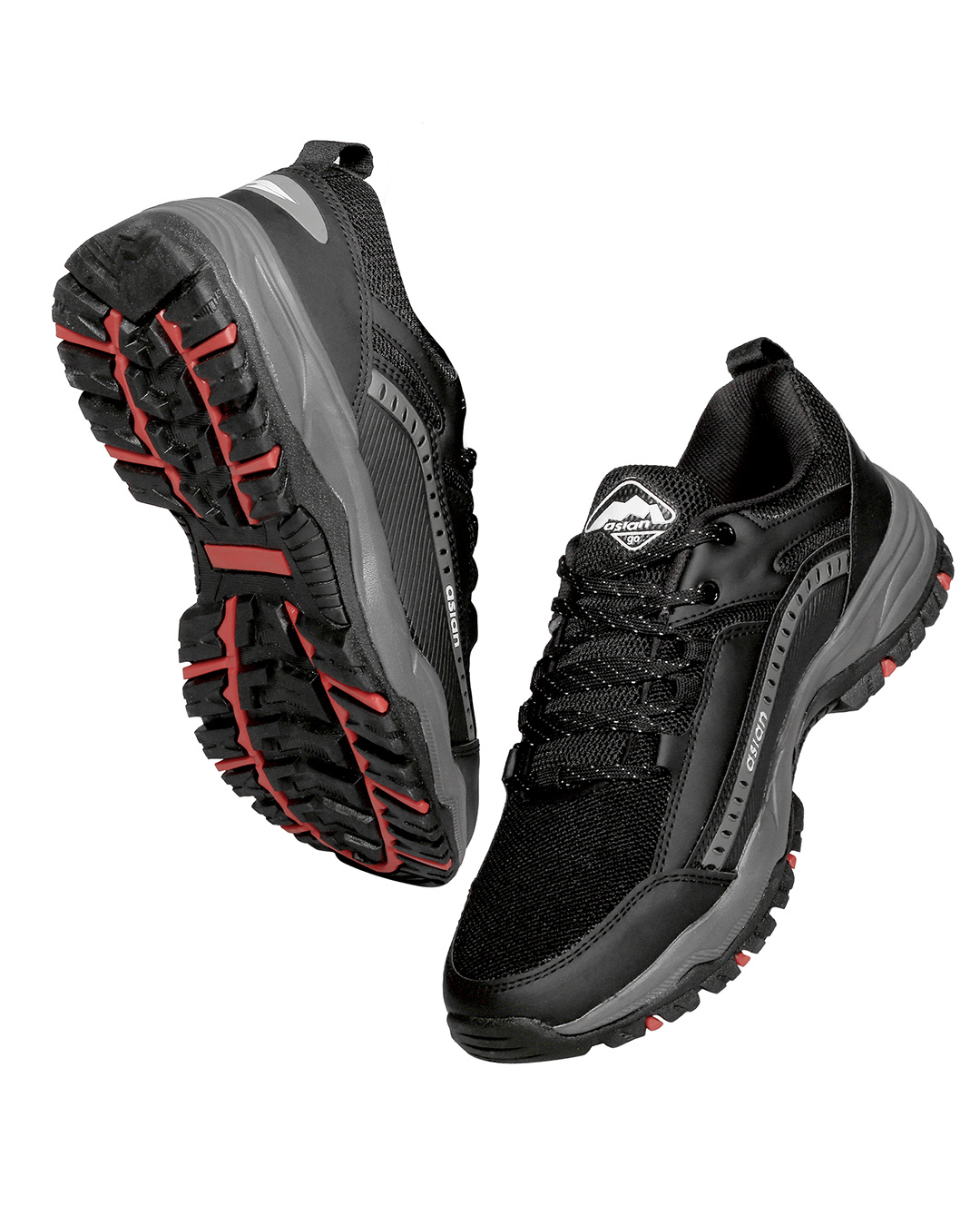 mens running shoes black