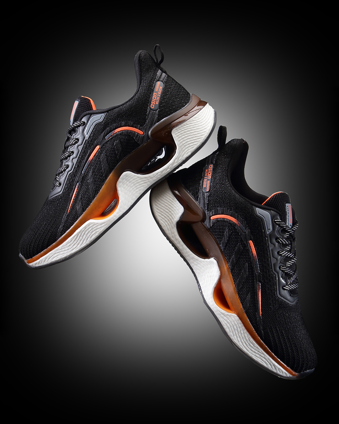 Buy Men's Black Running Shoes Online in India at Bewakoof
