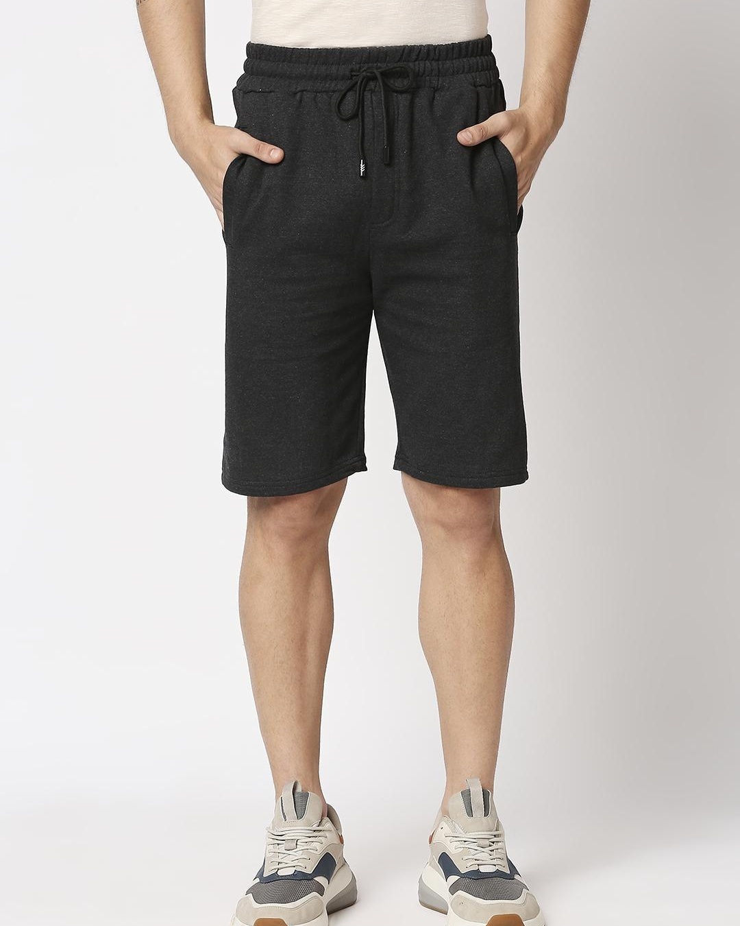 Buy Men's Black Shorts Online at Bewakoof