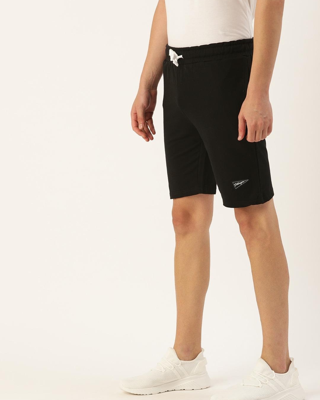 Shop Men's Black Shorts-Back