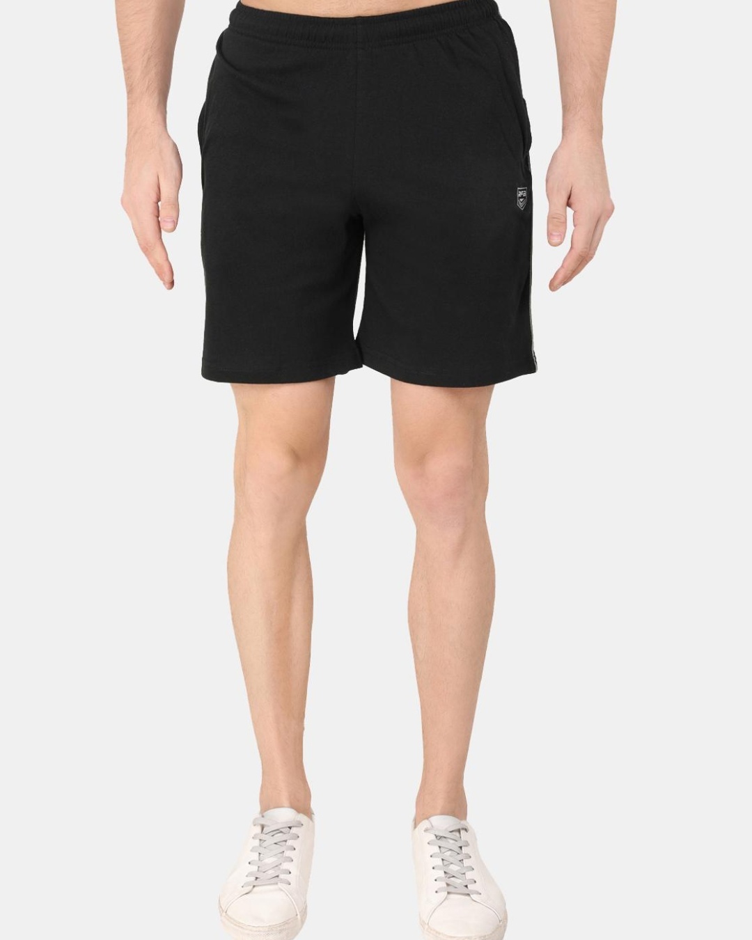 Buy Men's Black Shorts for Men Black Online at Bewakoof