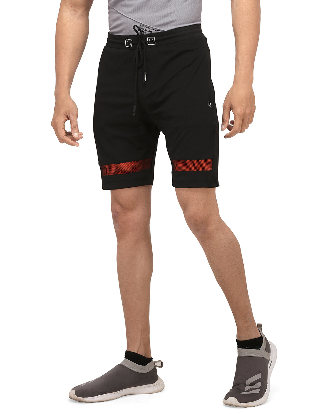 Buy Men's Black Shorts Online at Bewakoof
