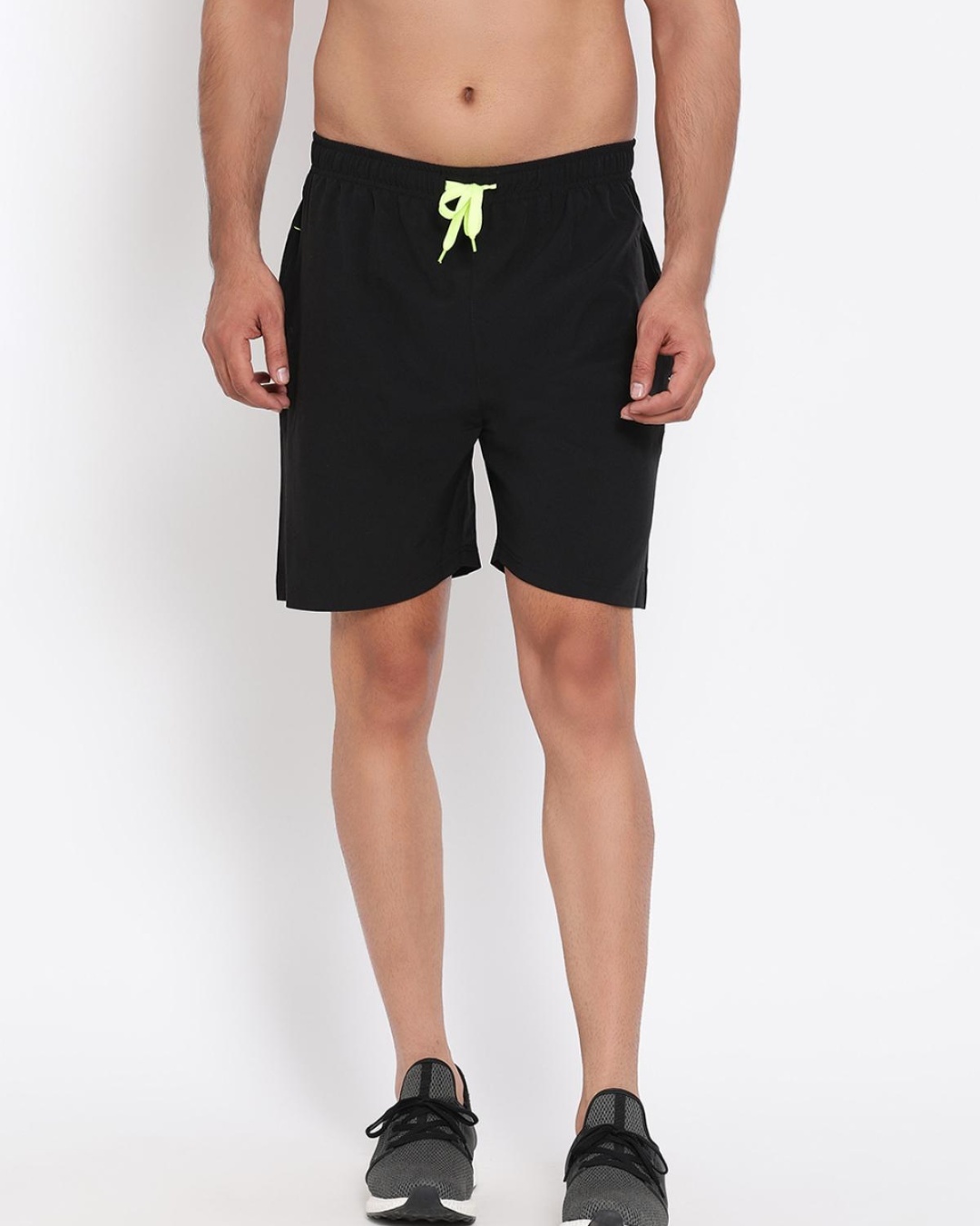 Buy Men's Black Shorts Online at Bewakoof