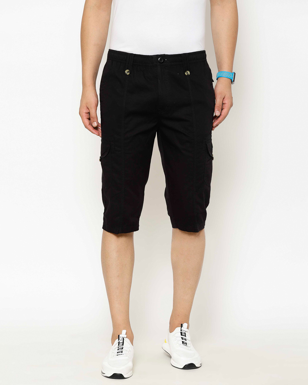 Buy Men's Black Shorts Online at Bewakoof