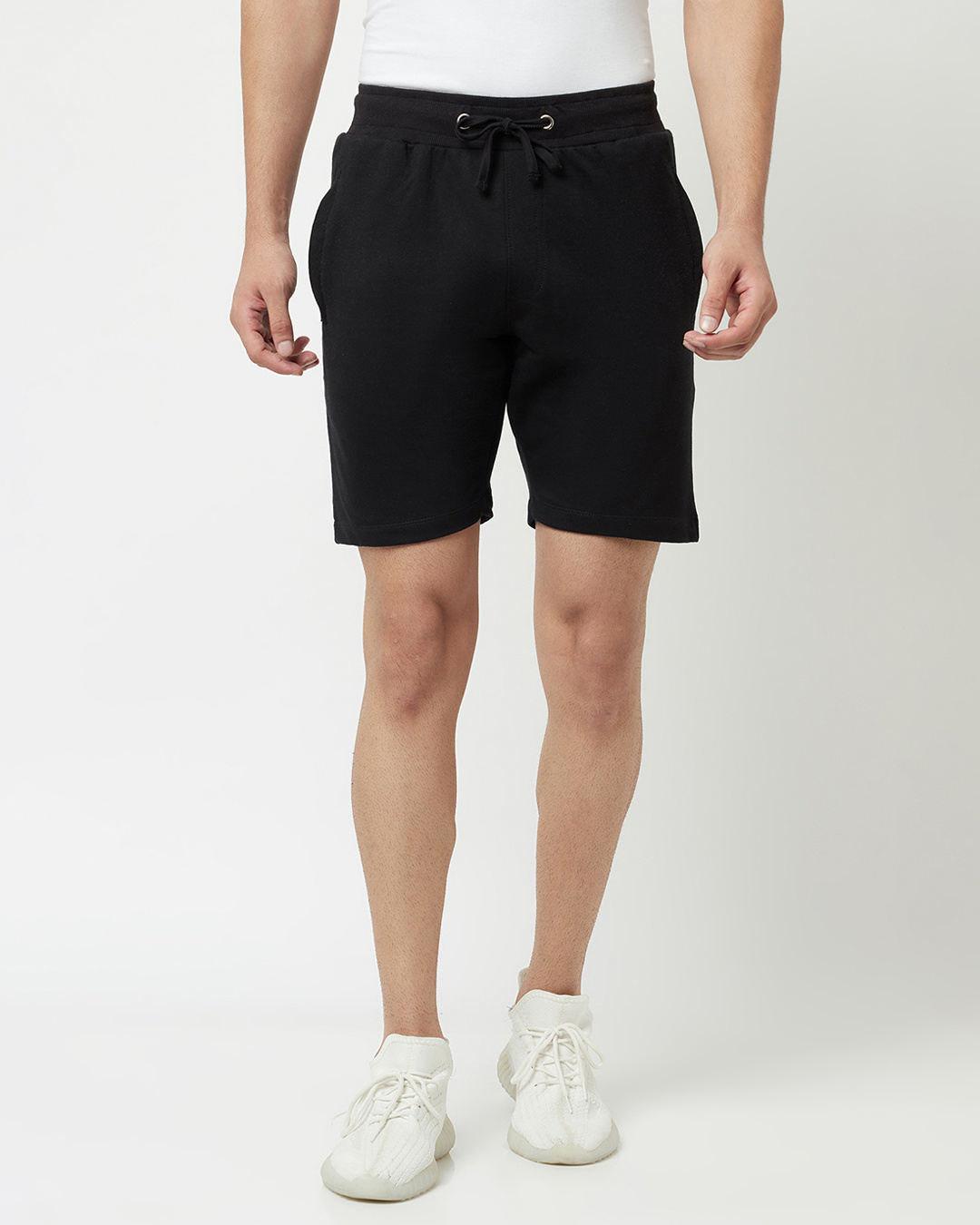 Shop Men's Black Shorts-Back